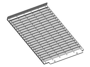  Aluminium-Schürze-Abdeckung 